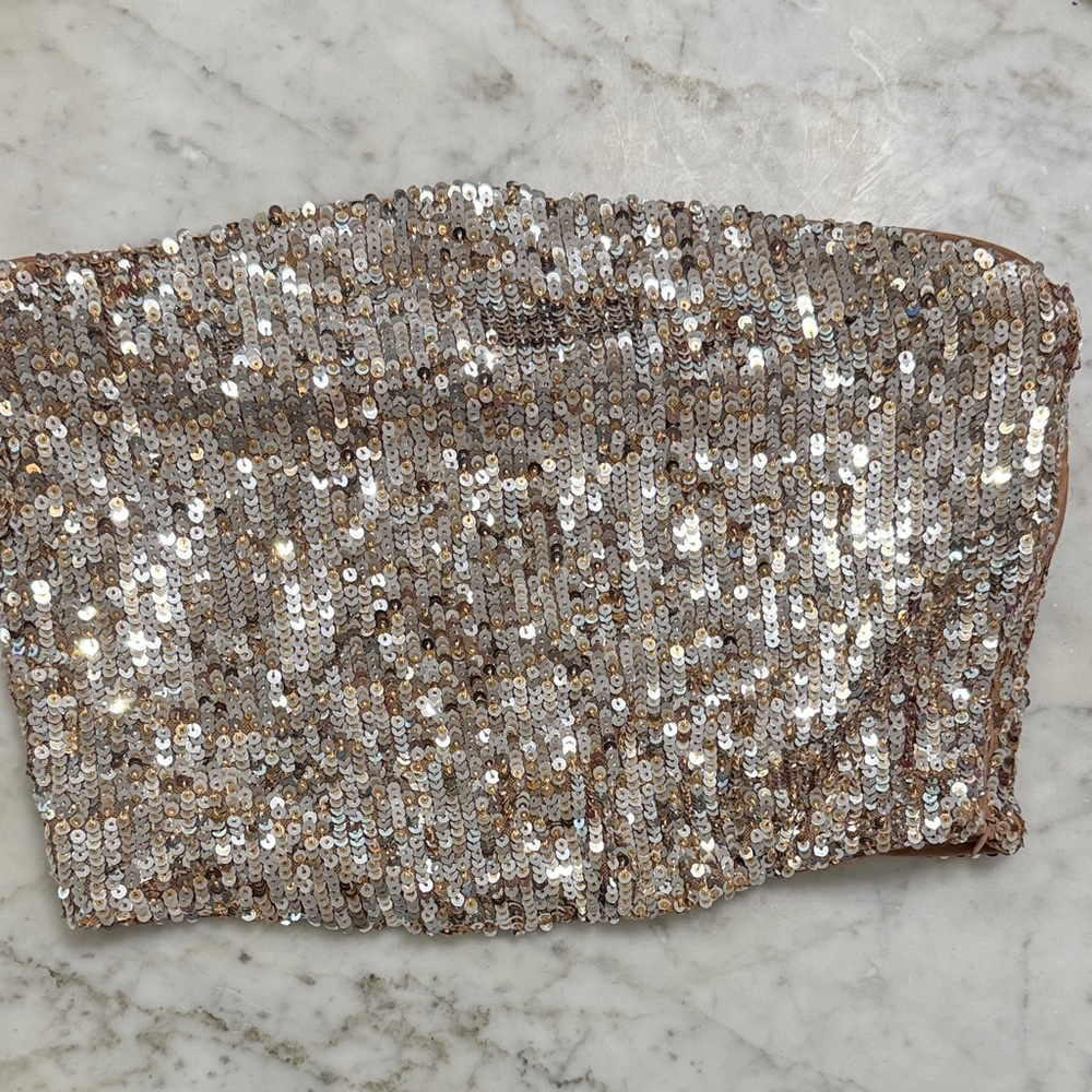Dynamite Sparkling Sequin Top
